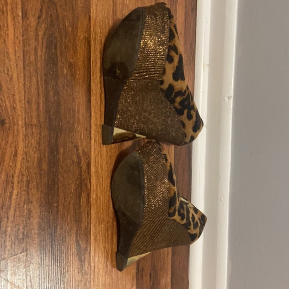 Cheetah heel/wedge - Picture 4 of 4